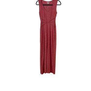 Max Studio Sleeveless Red Maxi Dress